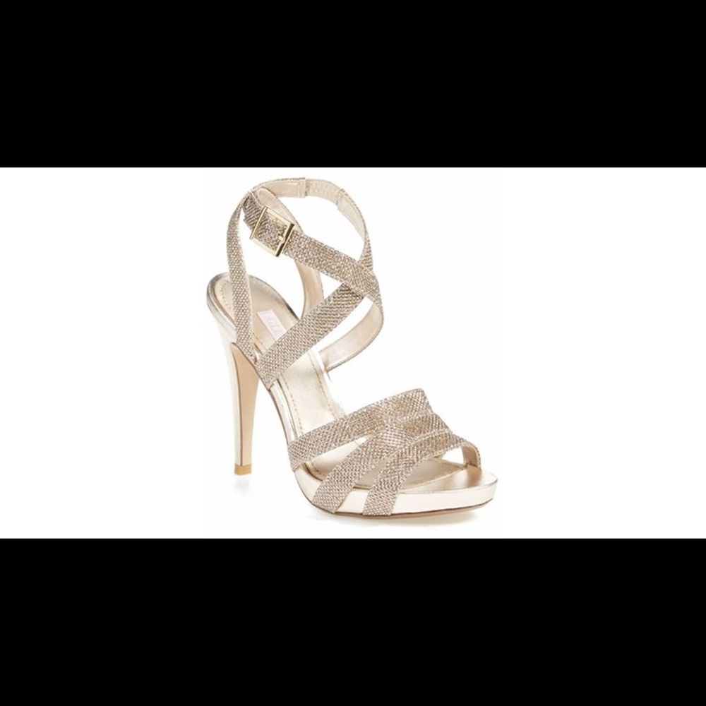 Glint Desi Platform Heels